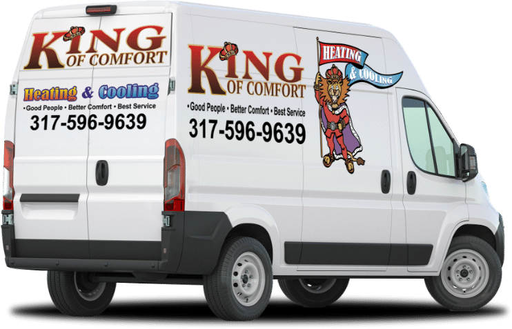 King of Comfort white van