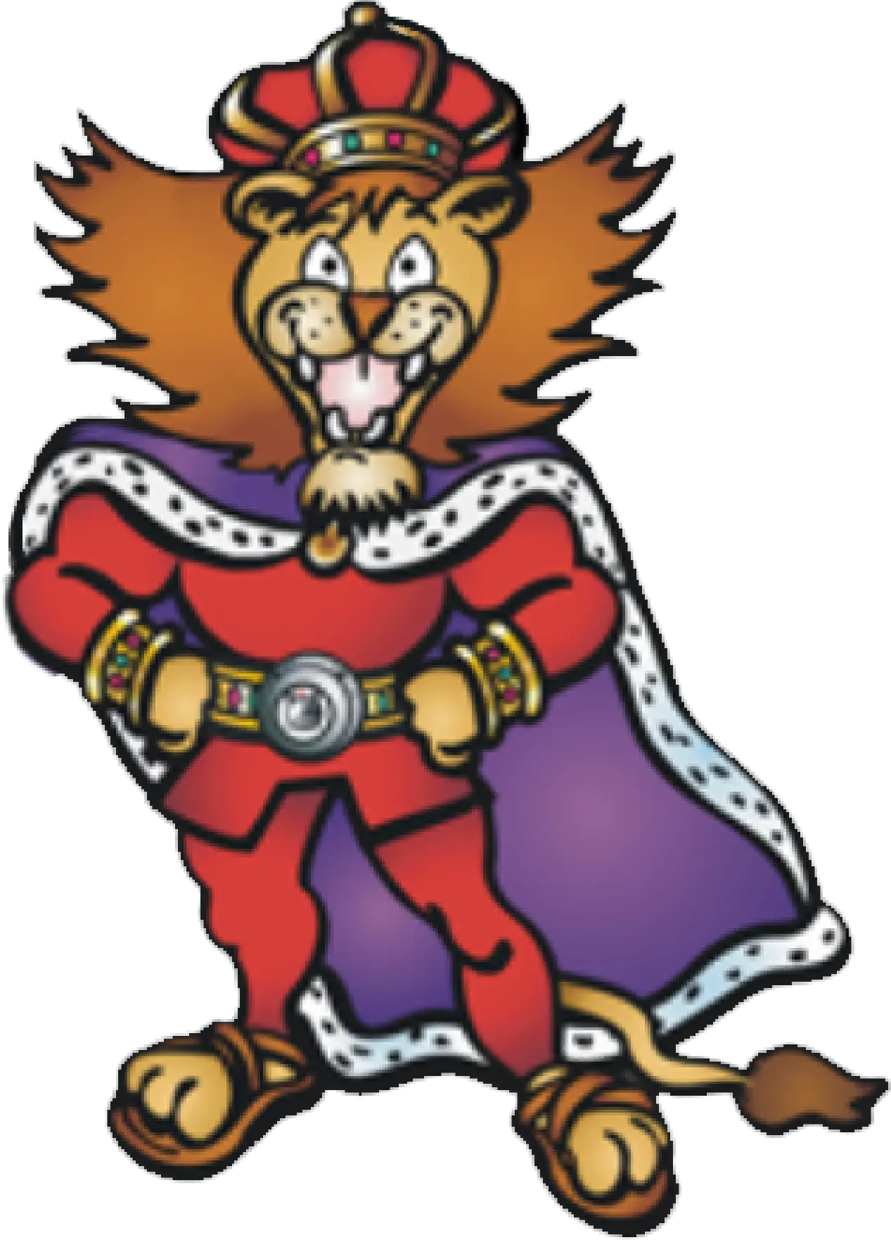 king of comfort lion logo